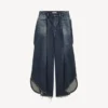 Pantalones «Tulipe» para mujer en azul océano oscuro Pantalones «Tulipe» para mujer en azul océano oscuro