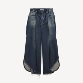 Pantalones «Tulipe» para mujer en azul océano oscuro
