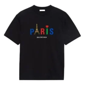 Paris Love, estampado estándar, negro 594599TGV431000