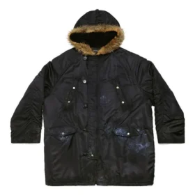 Parka militar «Negro» 751730TMO131000