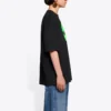 Patrón de la temporada primavera-verano 2021, cuello redondo, negro 612965TJVK79113