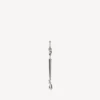 Pendiente de espada gótica en plata