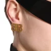 Pendientes Bb 2.0 Textured Xs «Gold» 782982TZ99G0705