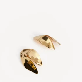 Pendientes Bloom XS para mujer en oro brillante