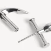 Pendientes de ancla en plata Pendientes de ancla en plata