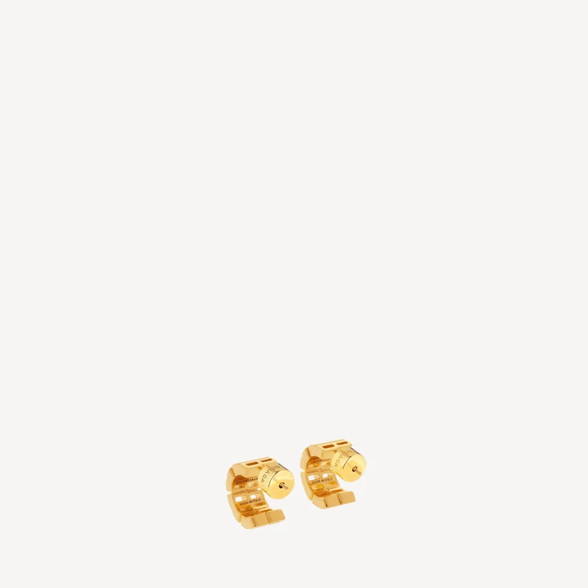 Pendientes de aro nano para mujer en oro brillante Pendientes de aro nano para mujer en oro brillante
