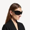 Pendientes de aro nano para mujer en oro brillante Pendientes de aro nano para mujer en oro brillante