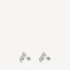 Pendientes de botón Nano XS en plata Pendientes de botón Nano XS en plata