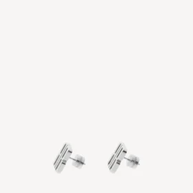 Pendientes de botón Nano XS en plata