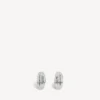 Pendientes de botón para el Everyday en plata envejecida Pendientes de botón para el Everyday en plata envejecida