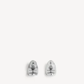 Pendientes de botón para el Everyday en plata envejecida