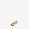 Pendientes de mujer b xs en oro brillante Pendientes de mujer b xs en oro brillante
