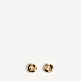 Pendientes Eisa XS para mujer en oro brillante