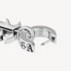 Pendientes Melrose B XS para hombre en plata envejecida Pendientes Melrose B XS para hombre en plata envejecida