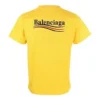 Political Campaign Camiseta, talla grande «Amarillo» 620967TKVJ17442