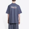 Political Campaign Camiseta, talle grande «Gris oscuro» 641675TKVJ11366