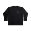 Political Campaign Long Sleeve T-Shirt Large Fit «Black» 681046TKVJ11070