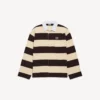 Polos de hombre en marrón oscuro/beige Polos de hombre en marrón oscuro/beige