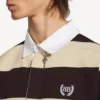 Polos de hombre en marrón oscuro/beige Polos de hombre en marrón oscuro/beige