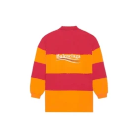 Polos de manga larga con corte irregular «Raspberry Fluo Orange» 657073TKVA56667 Polos de manga larga con corte irregular «Raspberry Fluo Orange» 657073TKVA56667