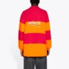 Polos de manga larga con corte irregular «Raspberry Fluo Orange» 657073TKVA56667