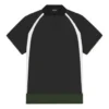 Polos deportivos de manga corta informales de doble capa para hombre de Balenciaga, colección Otoño-Invierno 2021, negro 661507TKVA51042