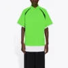 Polos unisex de la colección Otoño-Invierno 2021 con bordado, verde, 661507TKVA53007
