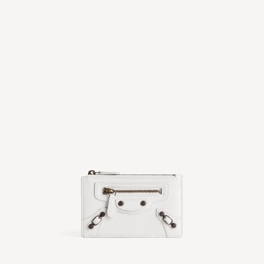 Portamonedas y tarjetero largo «City» para mujer en blanco óptico Portamonedas y tarjetero largo «City» para mujer en blanco óptico