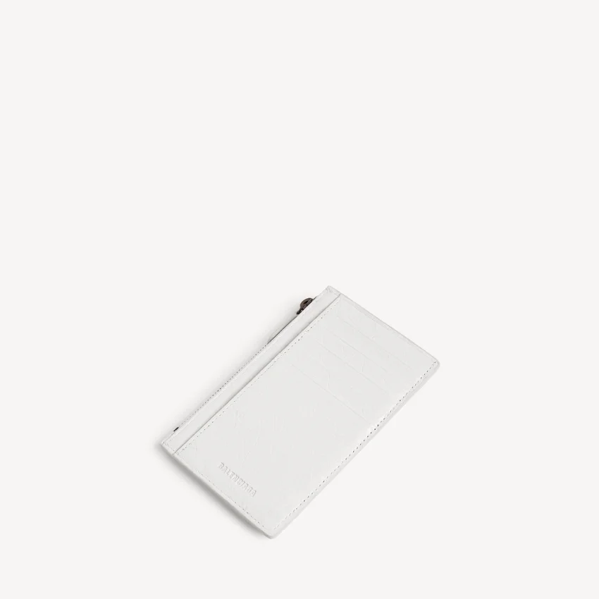 Portamonedas y tarjetero largo «City» para mujer en blanco óptico Portamonedas y tarjetero largo «City» para mujer en blanco óptico
