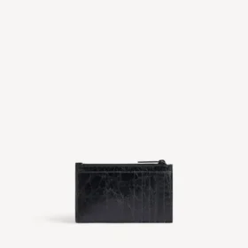 Portamonedas y tarjetero largo «Monaco» para hombre en negro Portamonedas y tarjetero largo «Monaco» para hombre en negro
