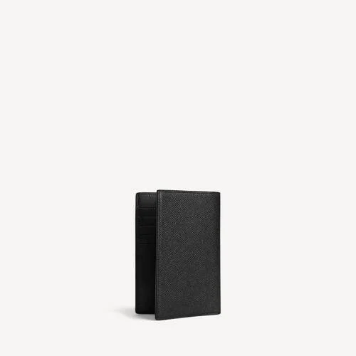 Portapasaportes para hombre en color negro Portapasaportes para hombre en color negro