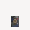 Portapasaportes para hombre en negro/multicolor Portapasaportes para hombre en negro/multicolor