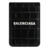 Portatarjetas Cash Magnet con relieve de cocodrilo «Negro Blanco» 6758352AAYM1090