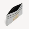 Portatarjetas de pasaporte para hombre en color plata Portatarjetas de pasaporte para hombre en color plata