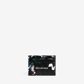 Portatarjetas y billetes para hombre en negro/multicolor