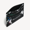 Portatarjetas y billetes para hombre en negro/multicolor Portatarjetas y billetes para hombre en negro/multicolor