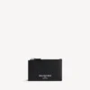 Portatarjetas y monedero largo para hombre en color negro Portatarjetas y monedero largo para hombre en color negro