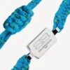 Pulsera de encaje Saint-Germain en turquesa/negro/verde/plata brillante Pulsera de encaje Saint-Germain en turquesa/negro/verde/plata brillante