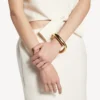 Pulsera Eisa para mujer en oro brillante