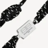 Pulseras de encaje Saint-Germain en negro/blanco/plata brillante Pulseras de encaje Saint-Germain en negro/blanco/plata brillante