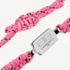 Pulseras de encaje Saint-Germain en rosa/negro/blanco/plata brillante Pulseras de encaje Saint-Germain en rosa/negro/blanco/plata brillante