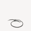 Pulseras DIY con cremallera en plata brillante/plata envejecida/negro Pulseras DIY con cremallera en plata brillante/plata envejecida/negro