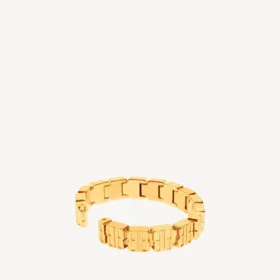 Pulseras nano mini link para mujer en oro brillante