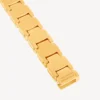 Pulseras nano mini link para mujer en oro brillante