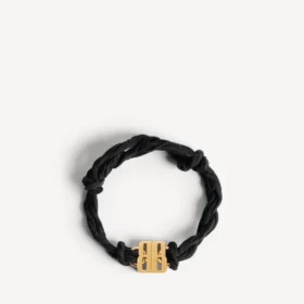 Pulseras Nano Ribbon BB para mujer en negro/oro brillante
