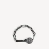 Pulseras «Neverlost» para hombre en plata envejecida Pulseras «Neverlost» para hombre en plata envejecida