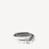 Pulseras urbanas de tres vueltas para mujer en plata Pulseras urbanas de tres vueltas para mujer en plata