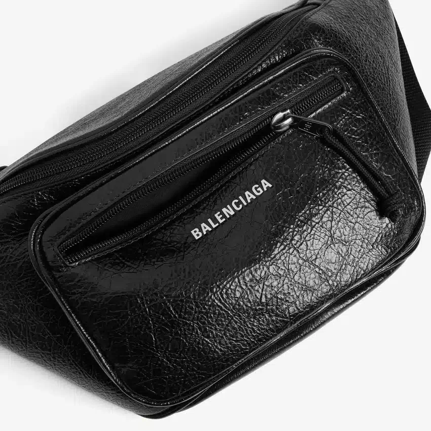 Riñonera Explorer para hombre en negro Riñonera Explorer para hombre en negro