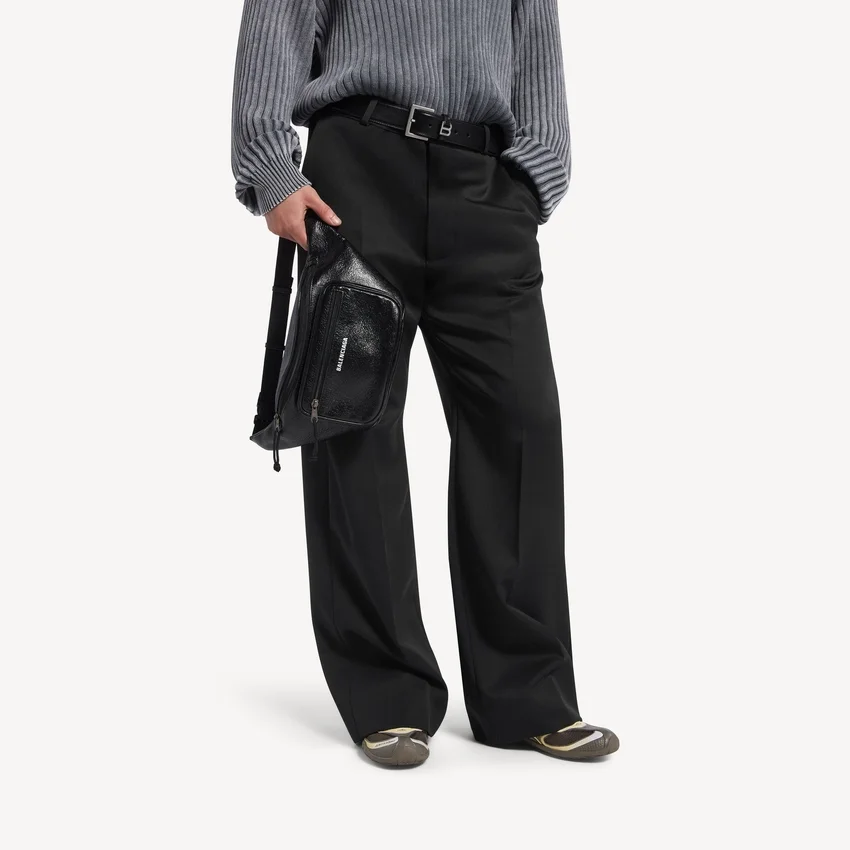 Riñonera Explorer para hombre en negro Riñonera Explorer para hombre en negro