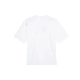 Ropa de gimnasio holgada de manga corta, blanca 620941TIVD59000